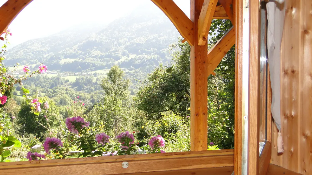 Vue de puis la petite chambre