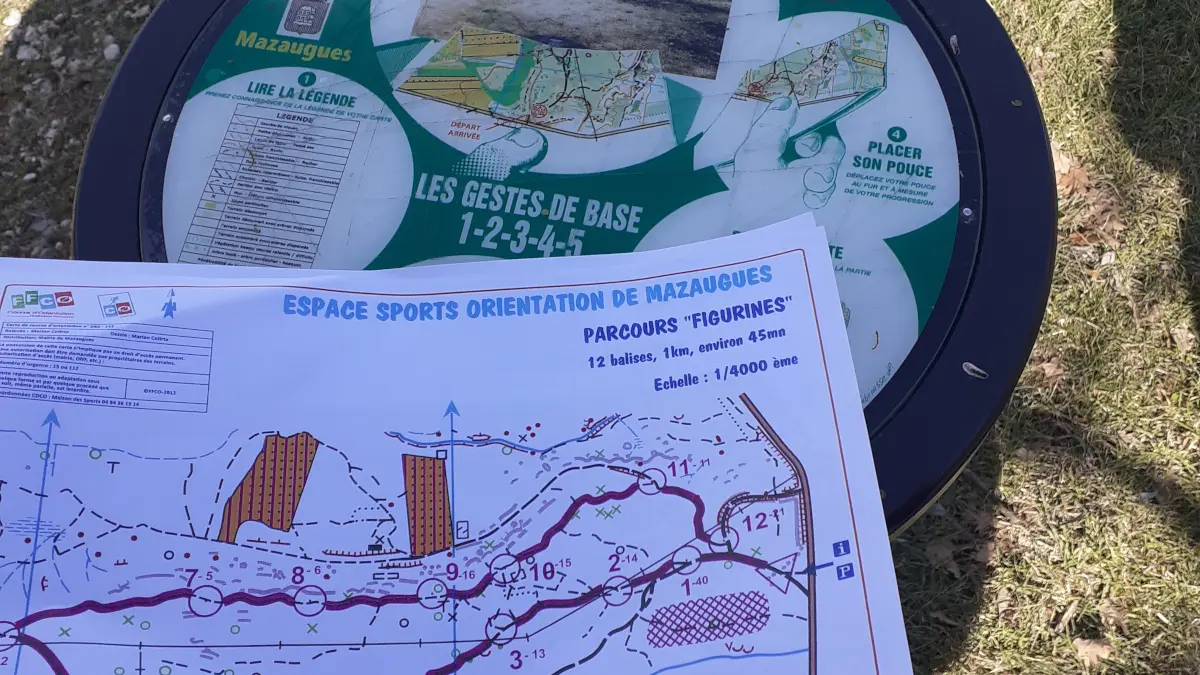 Espace sportif d'orientation le Petit Gaudin Mazaugues