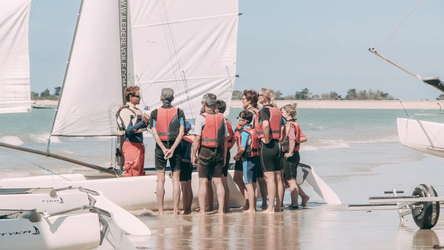 Cours de catamaran