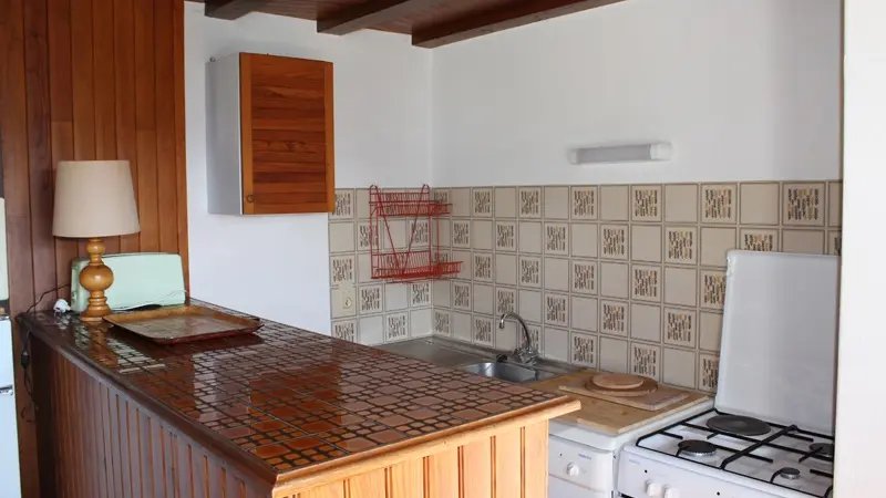 Coin cuisine ouverte sur séjour