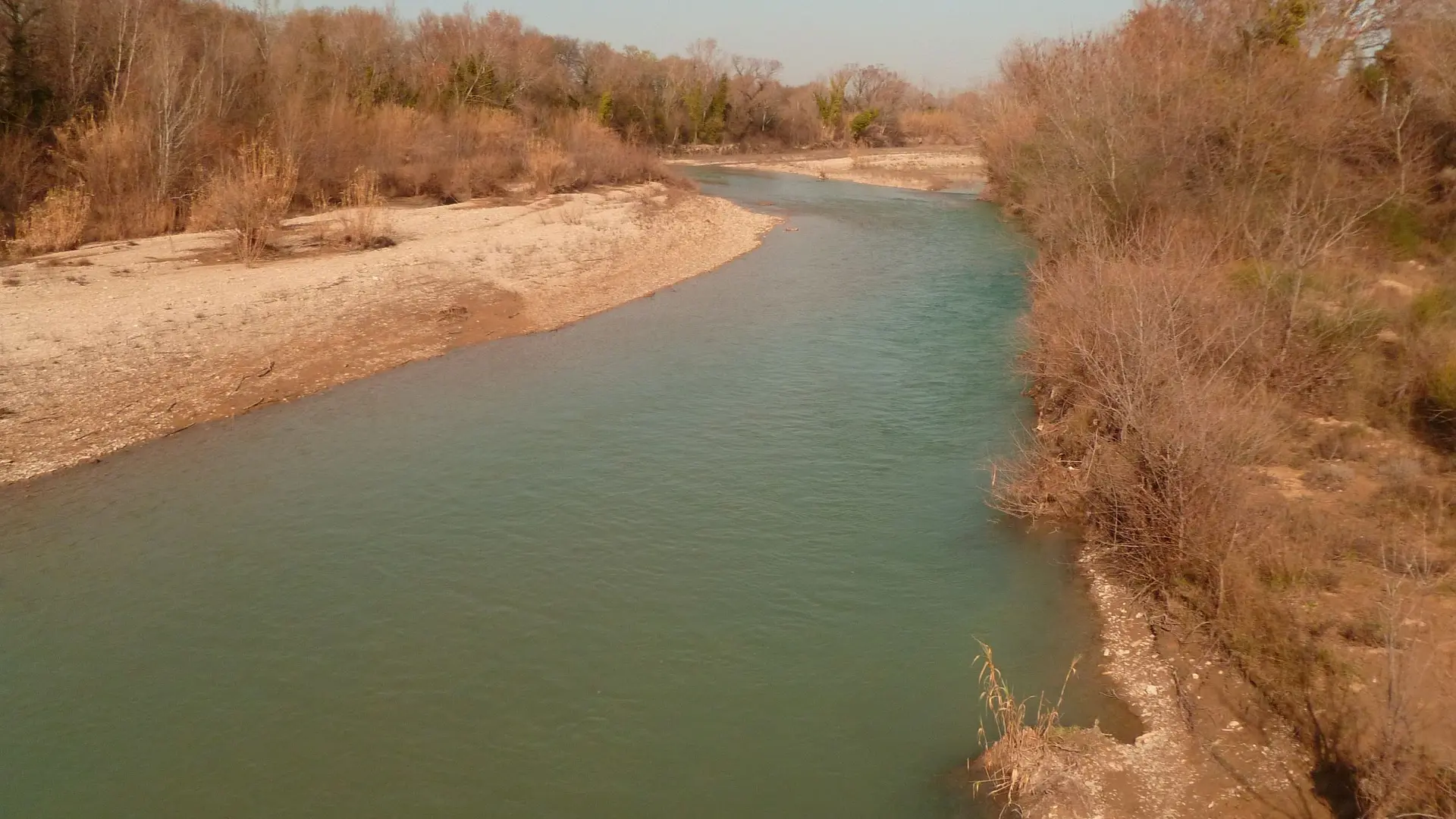 Rivière l'Aygues
