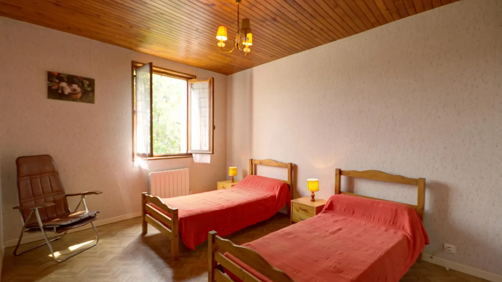 Chambre 1 avec 2 lits 90