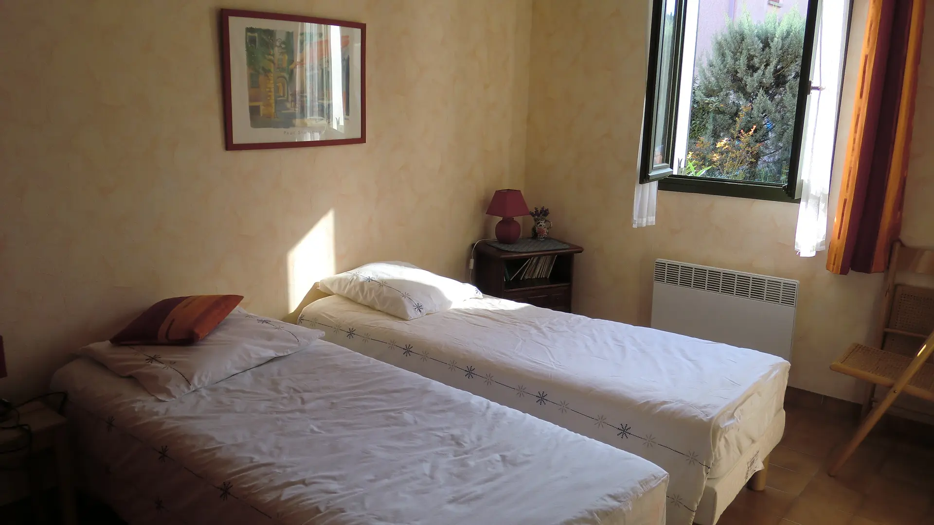 chambre 2 lits de 90