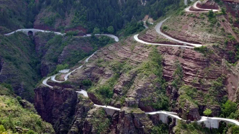 Route de Villeplane panoramique et en toute sécurité