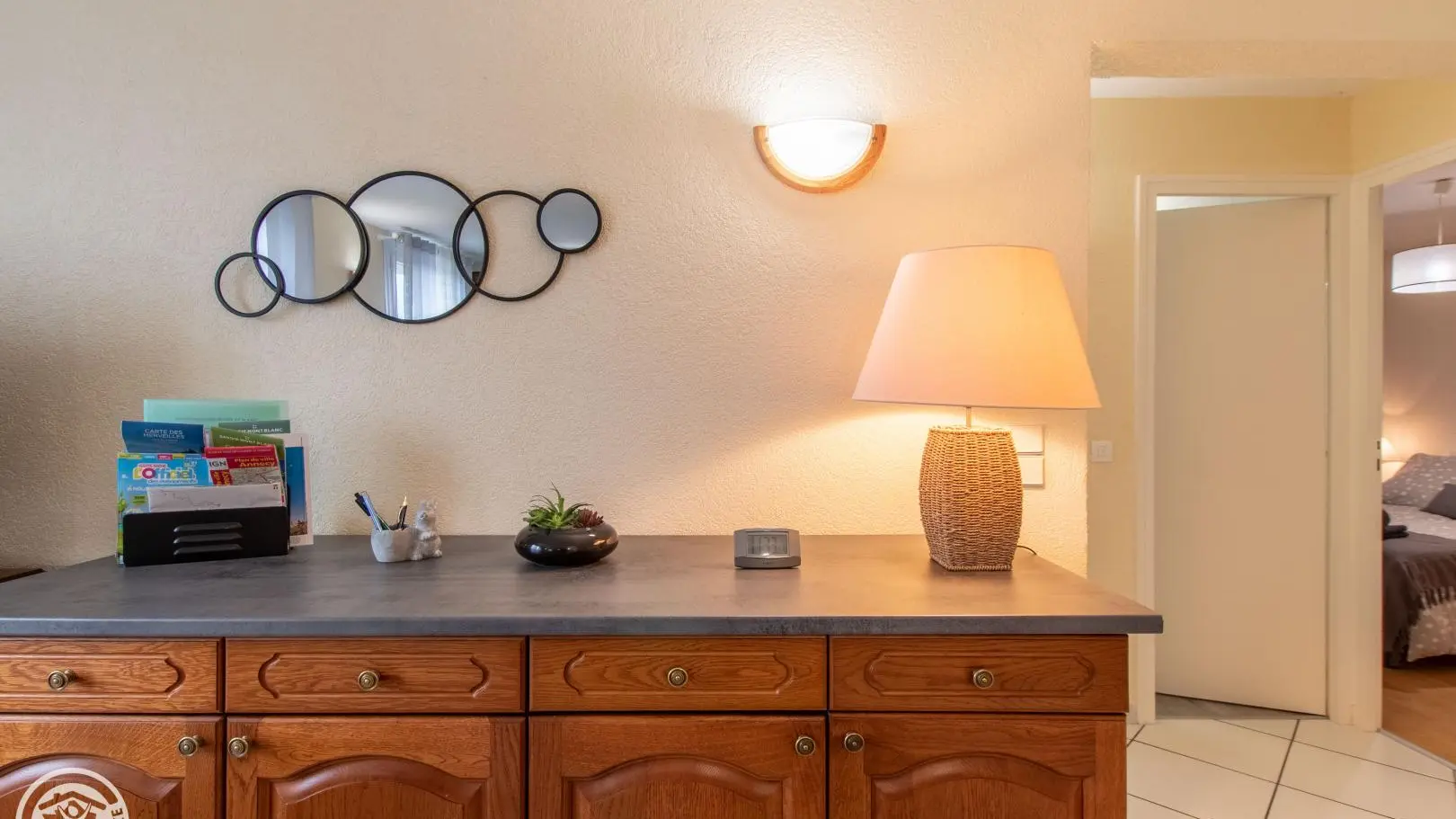 Accès coin nuit et buanderie