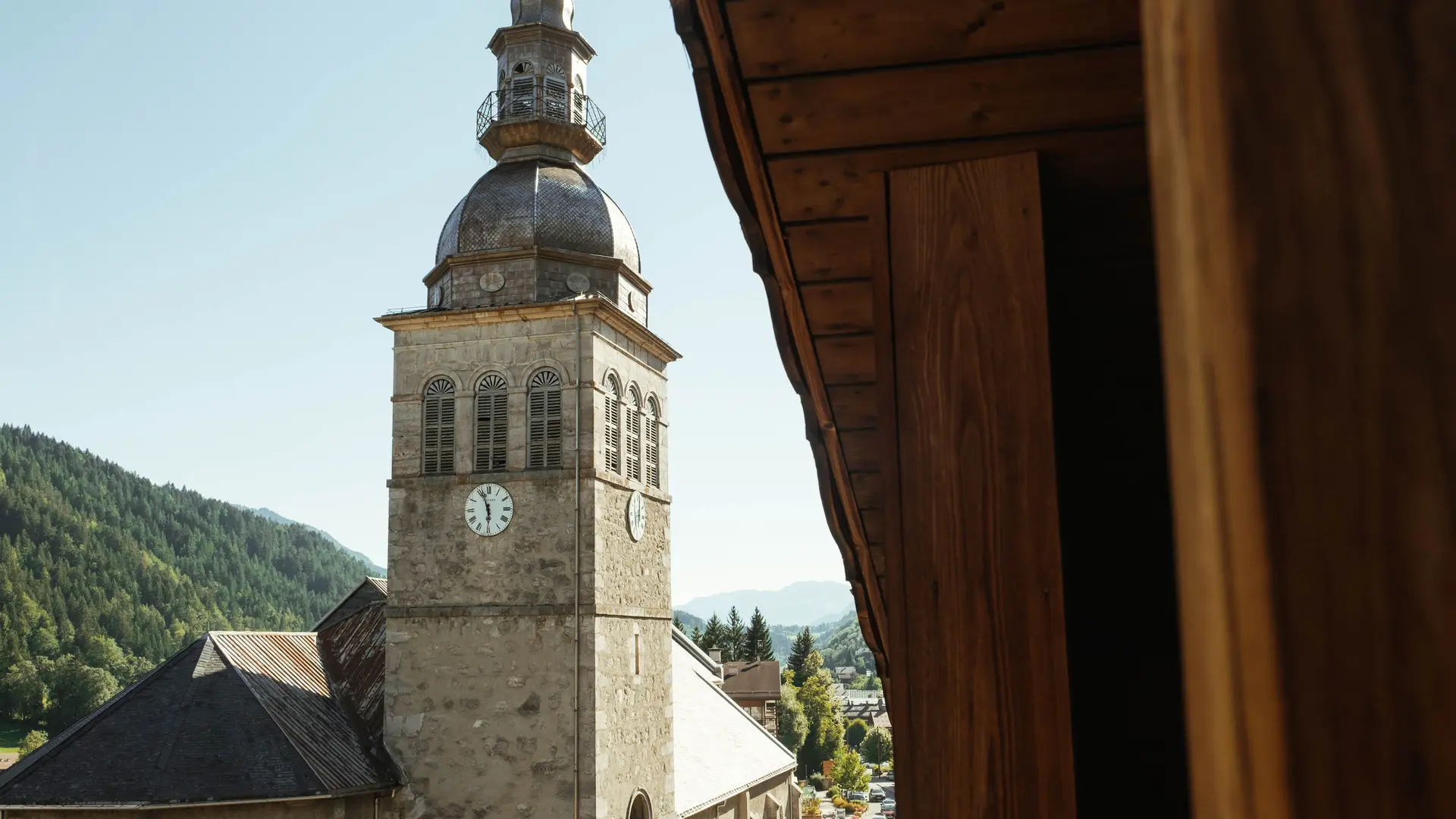 Vue église
