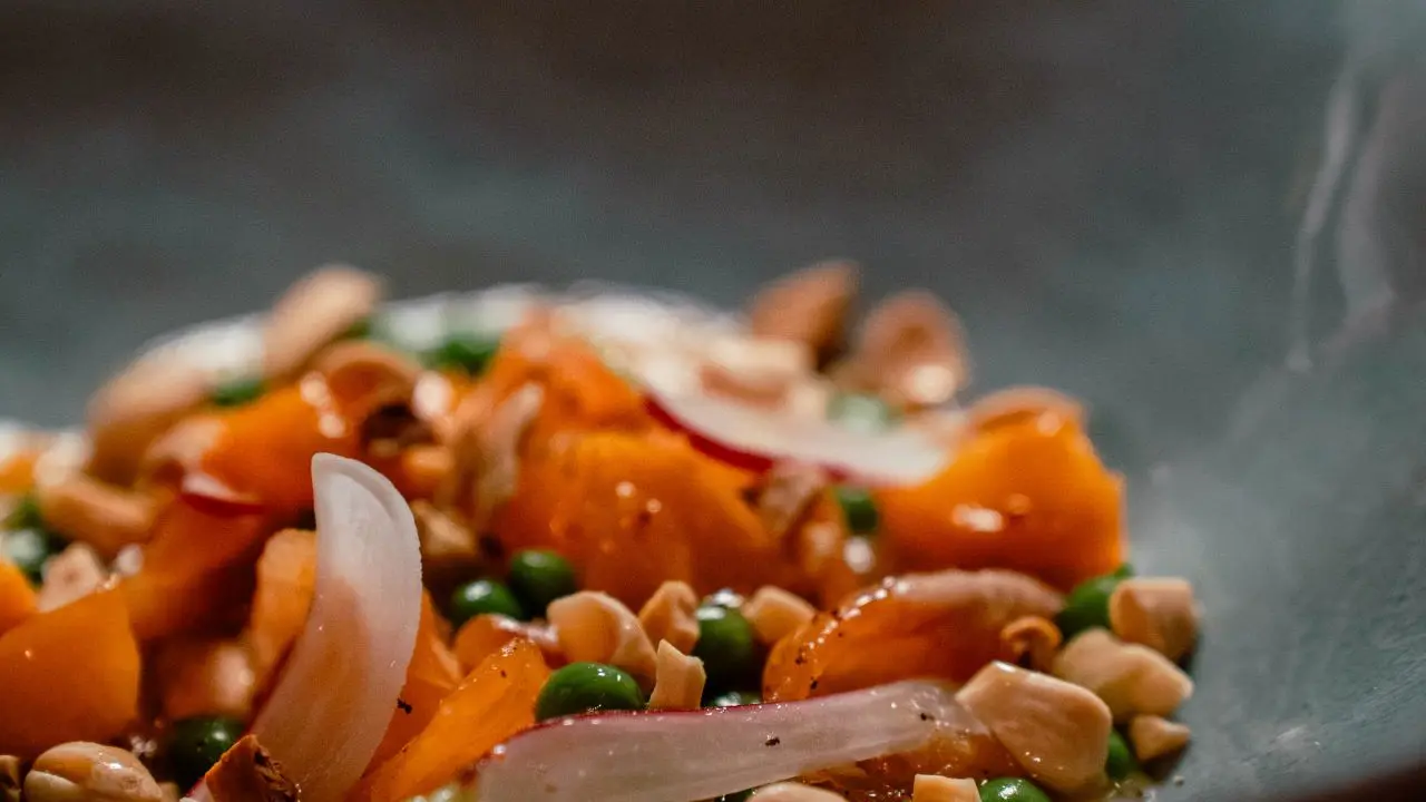 plat de légumes