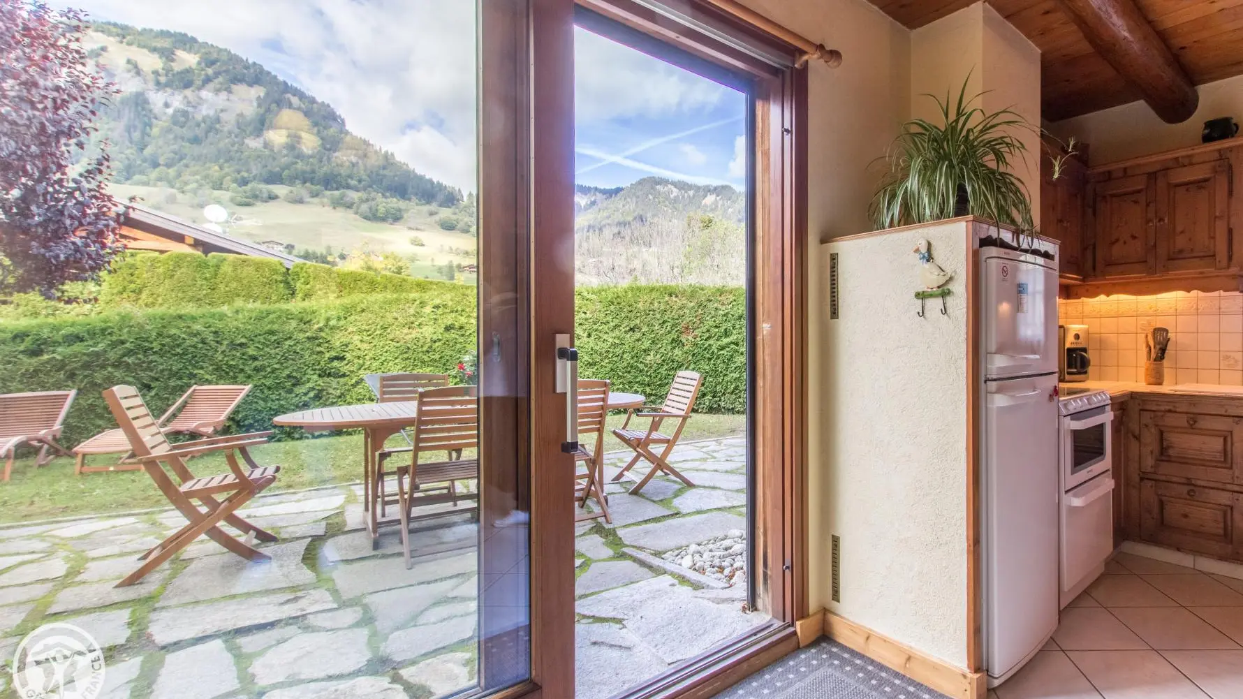 Accès terrasse extérieure