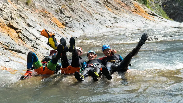 Canyoning avec No Limit Rafting