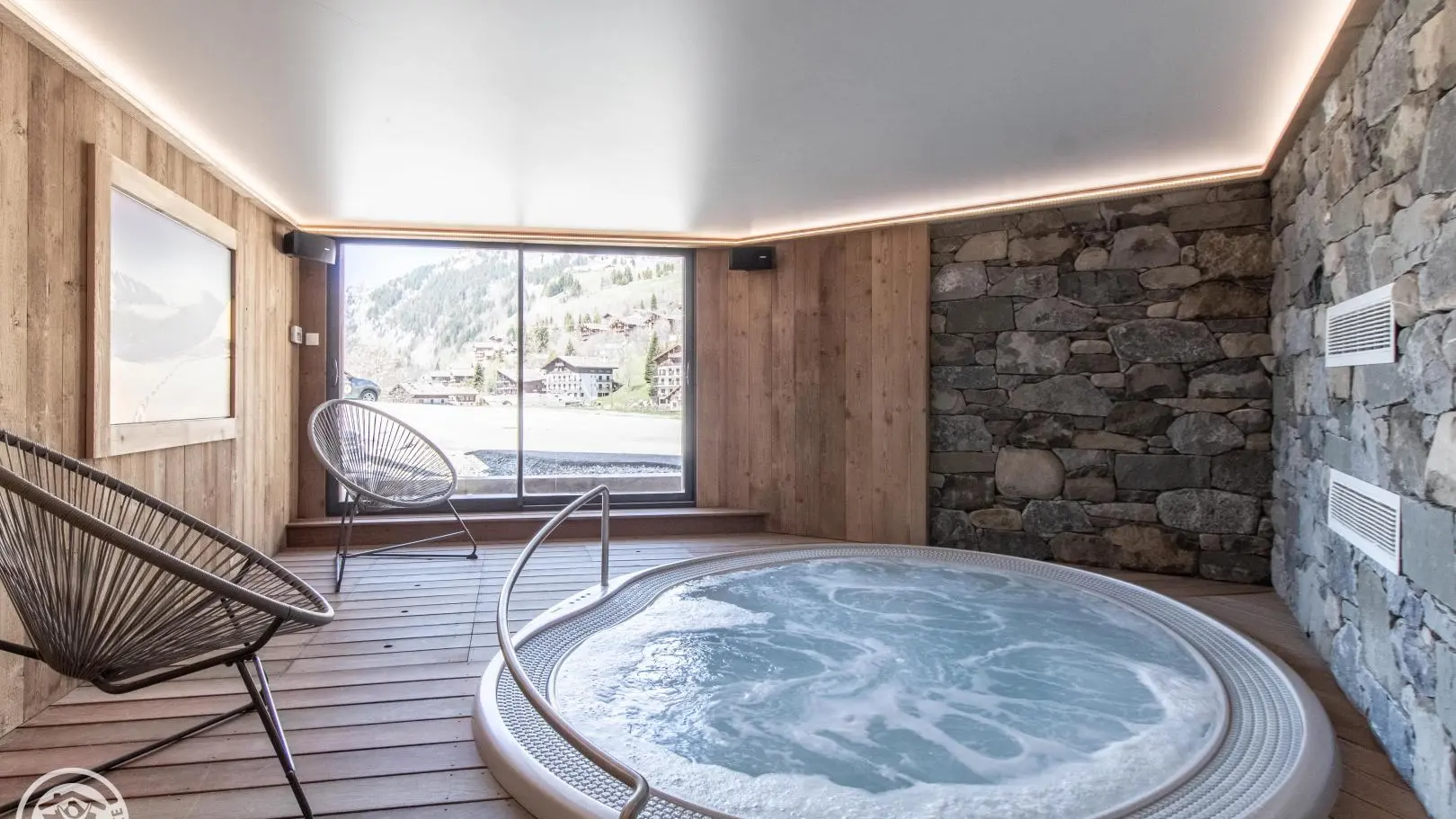 Spa à débordement