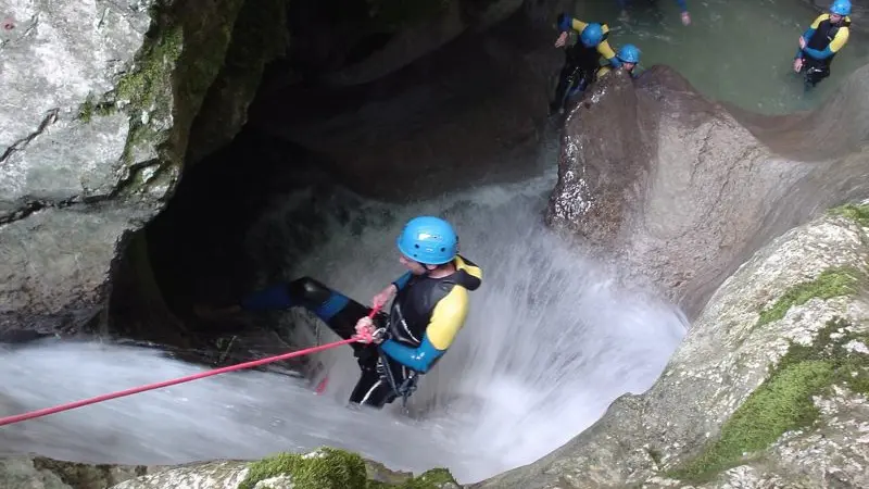 Canyoning Balme