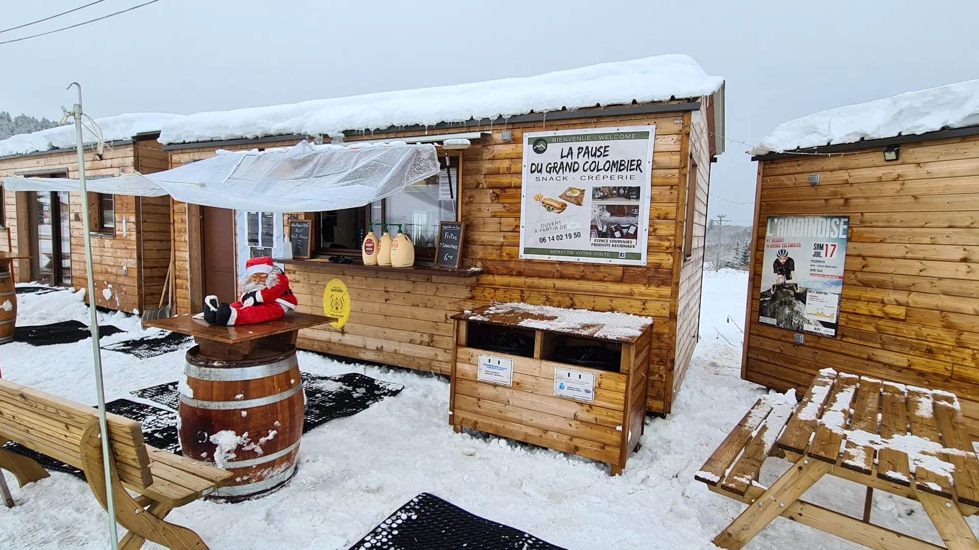 Snack la pause du Grand Colombier aux Plans d'Hotonnes