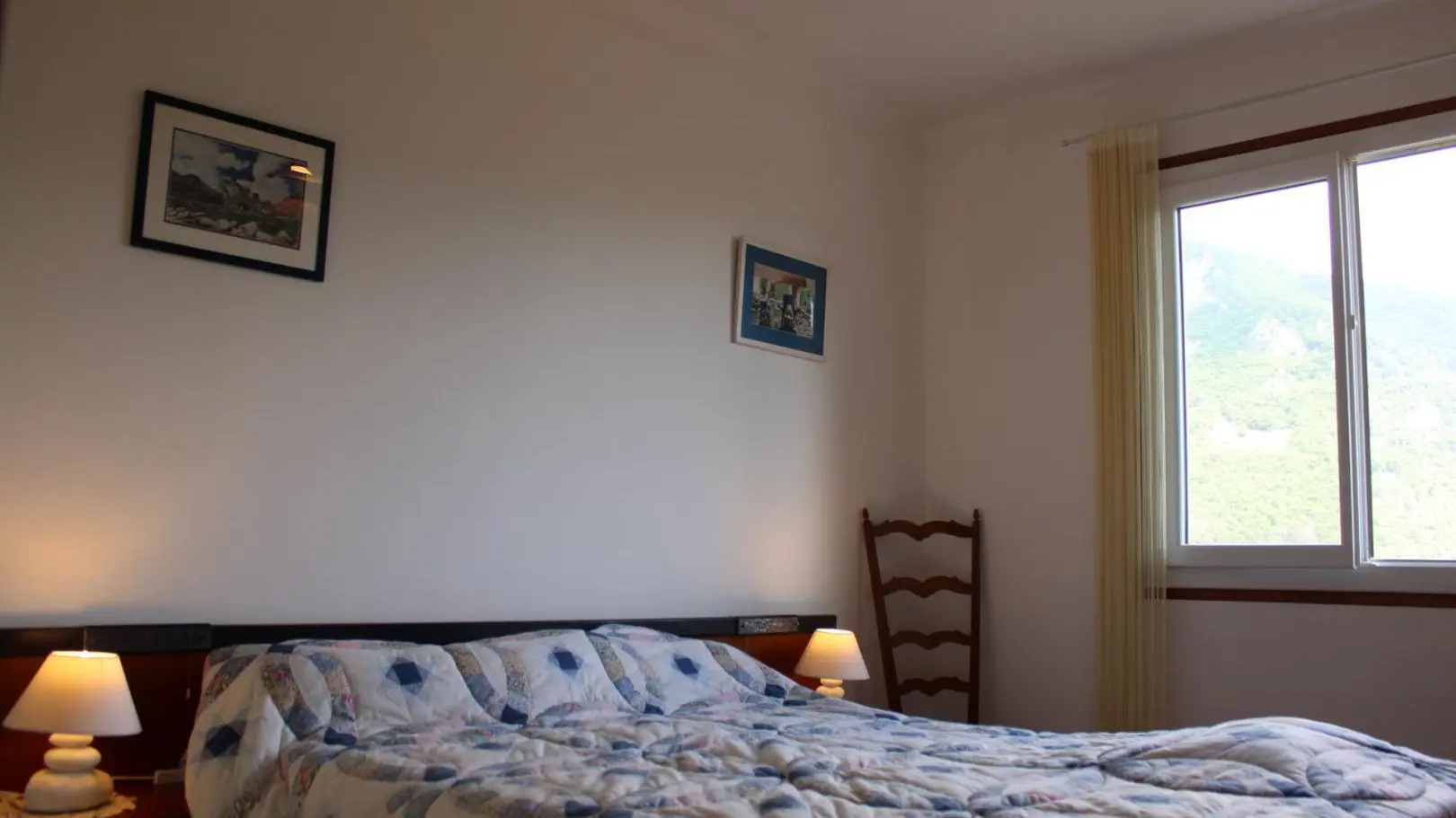 Gîte du Colombier-chambre double-Belvédère-Gîtes de France des Alpes-Maritimes