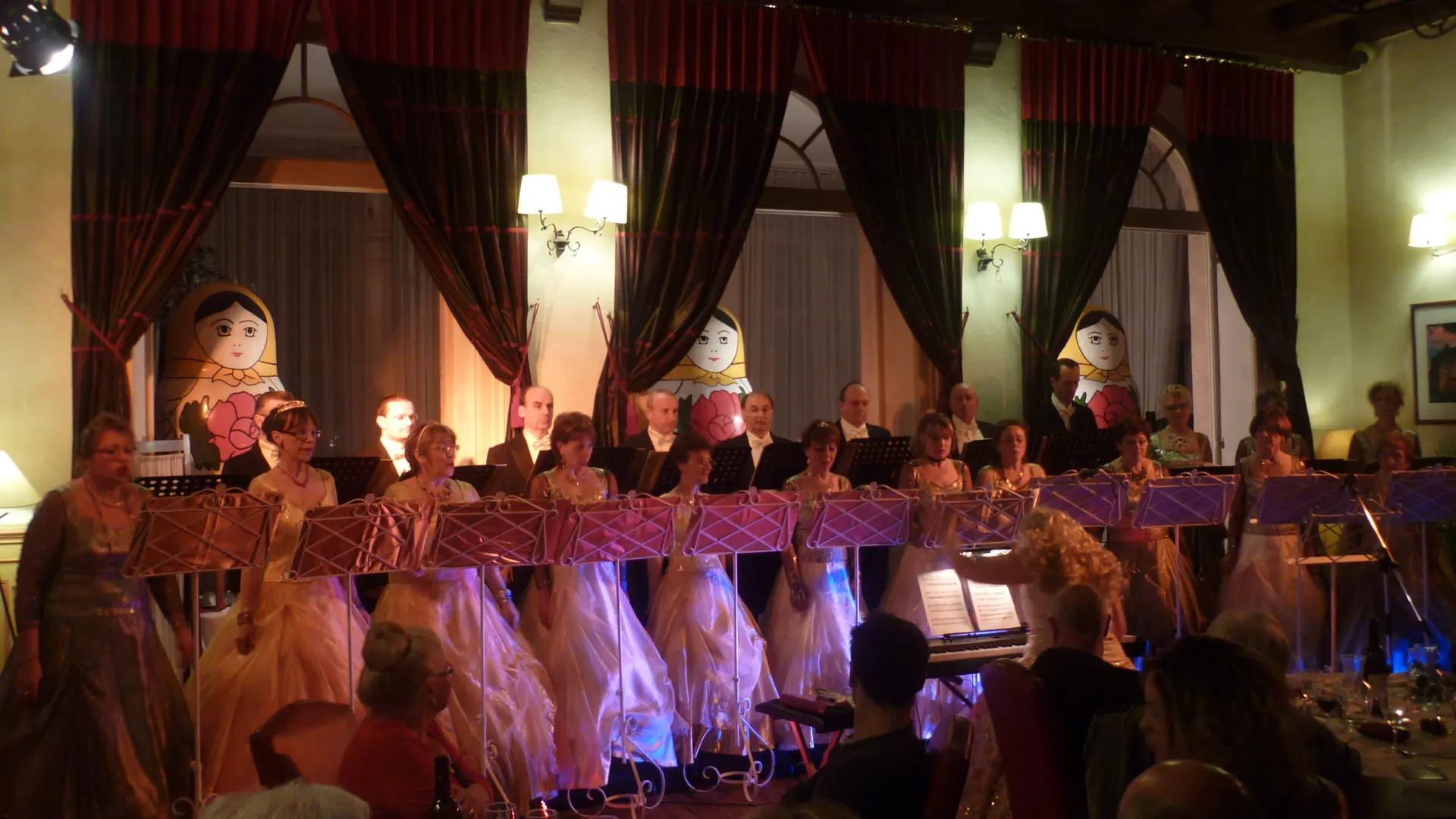 Soirée au château des Comtes de Challes
