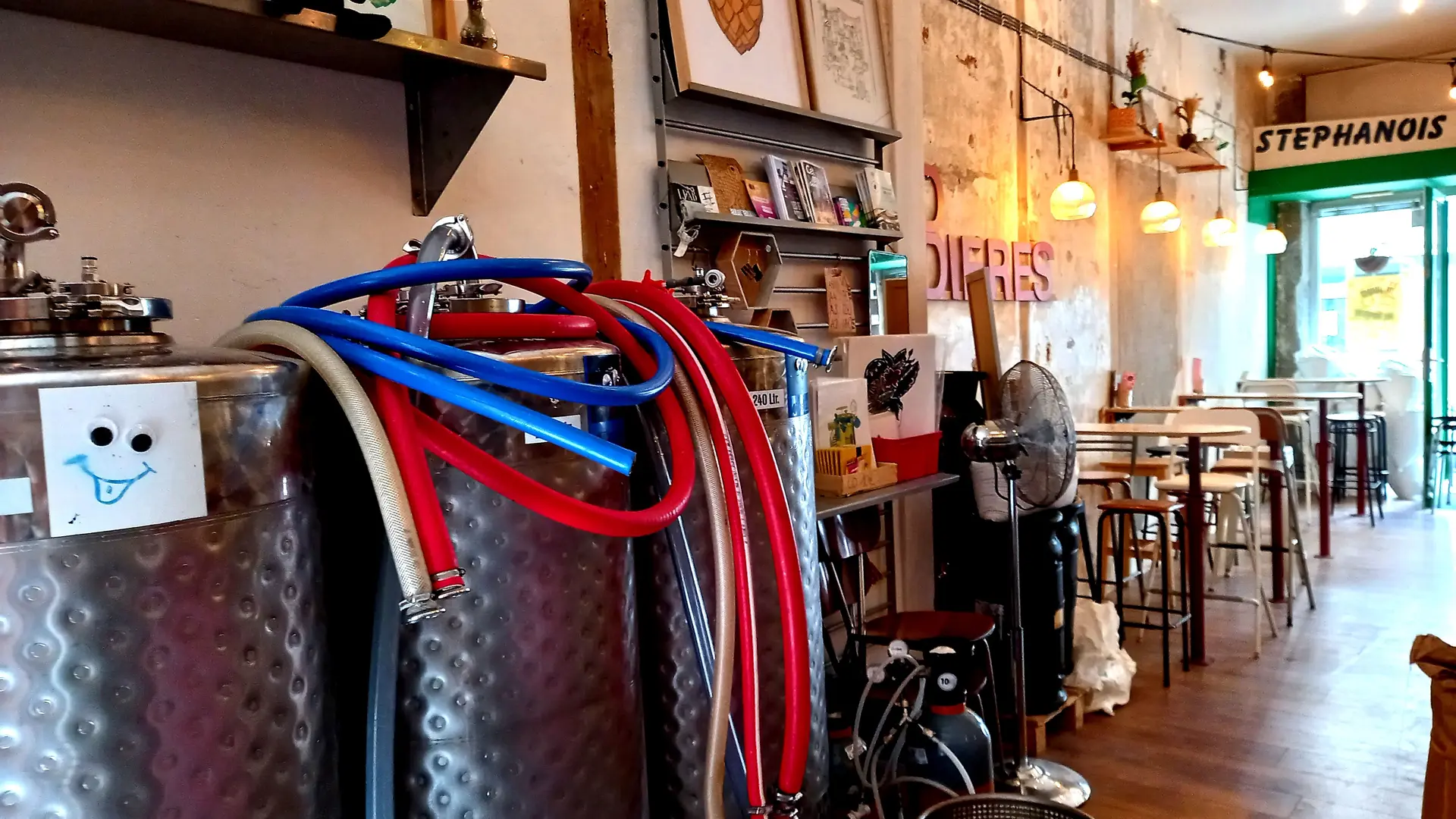 Intérieur 2 zone brassage