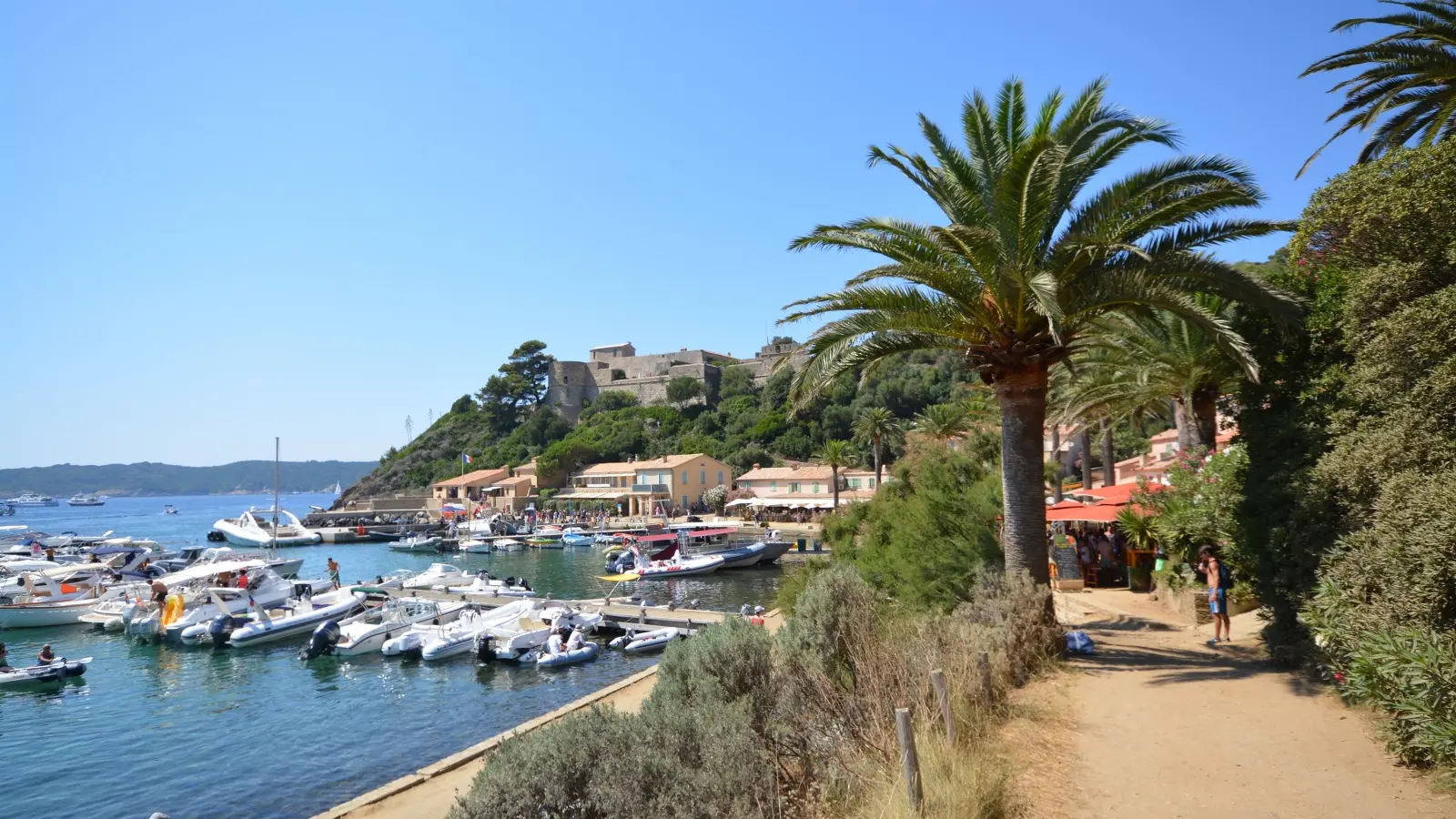 L'île de Port Cros, coeur de parc National à Hyères