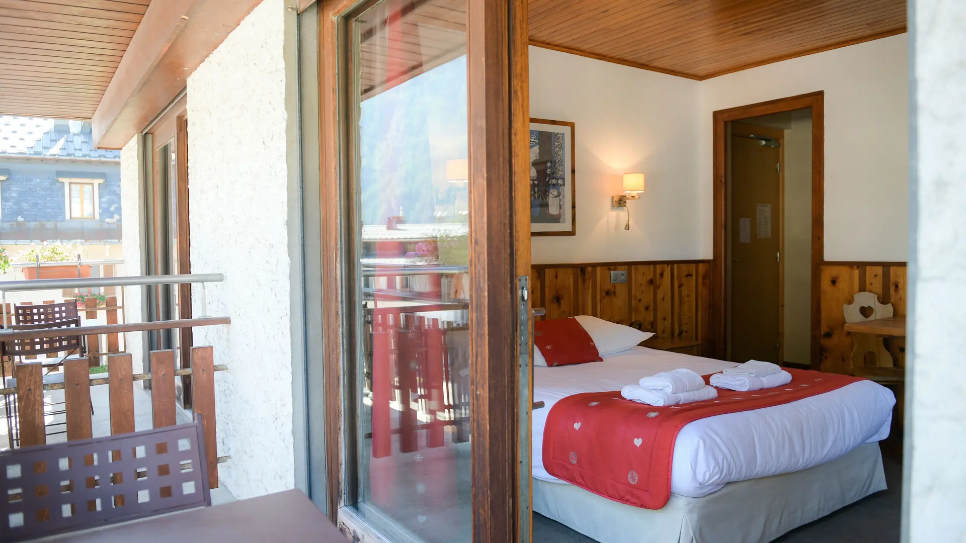 Chambre Confort double Vue montagne
