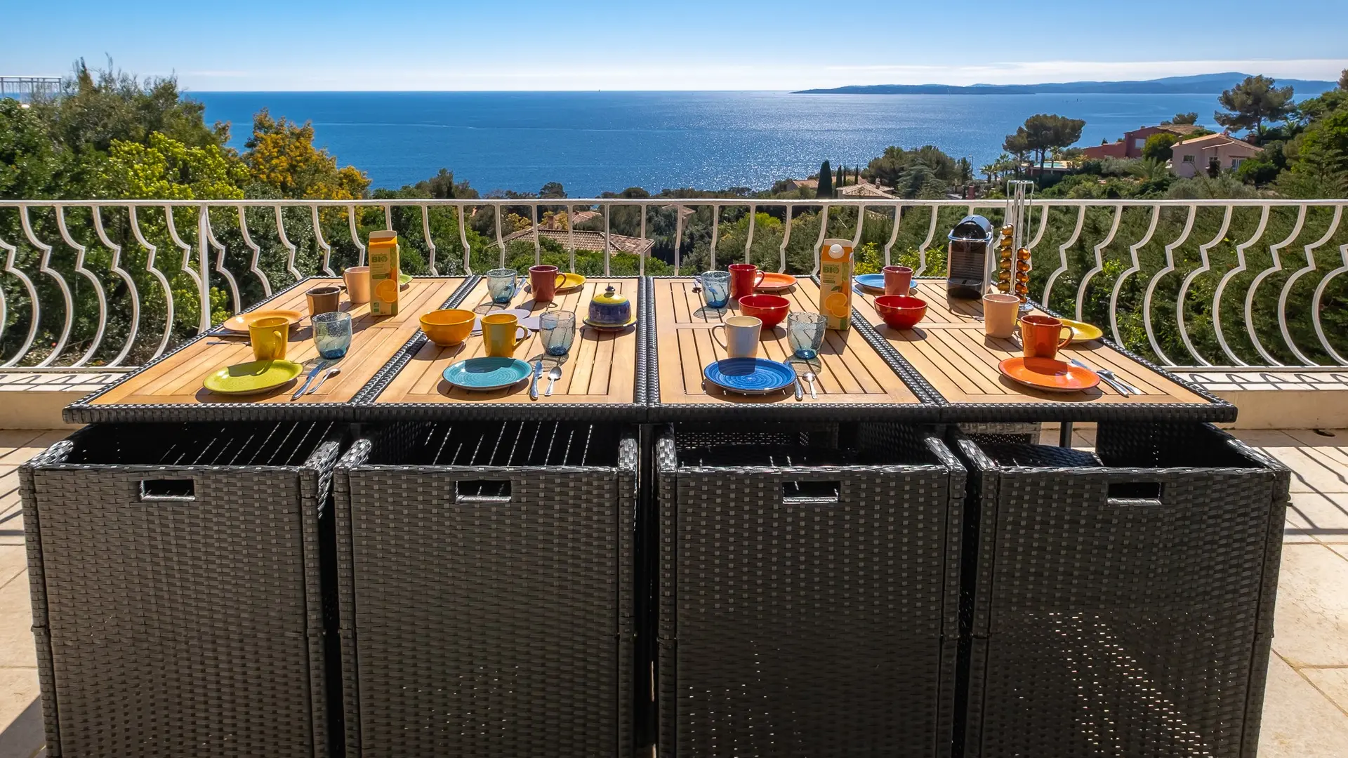 Balcon rez de chaussée