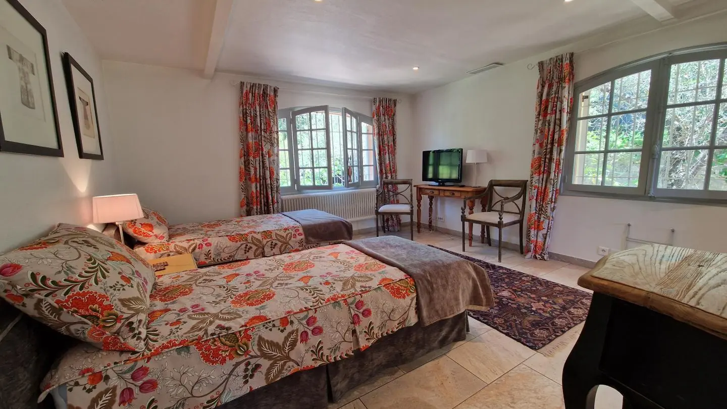Gîte le Mas du safran-GRASSE- Chambre 2-Gîtes de France Alpes-Maritimes