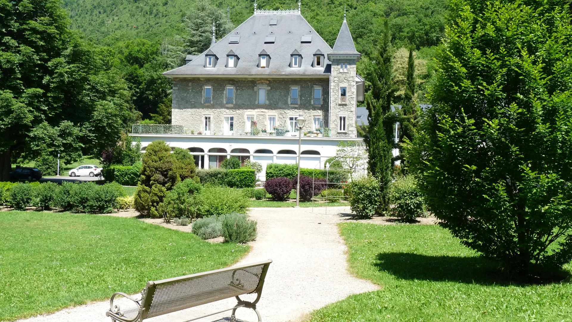 Parc de Triviers à Challes-les-Eaux