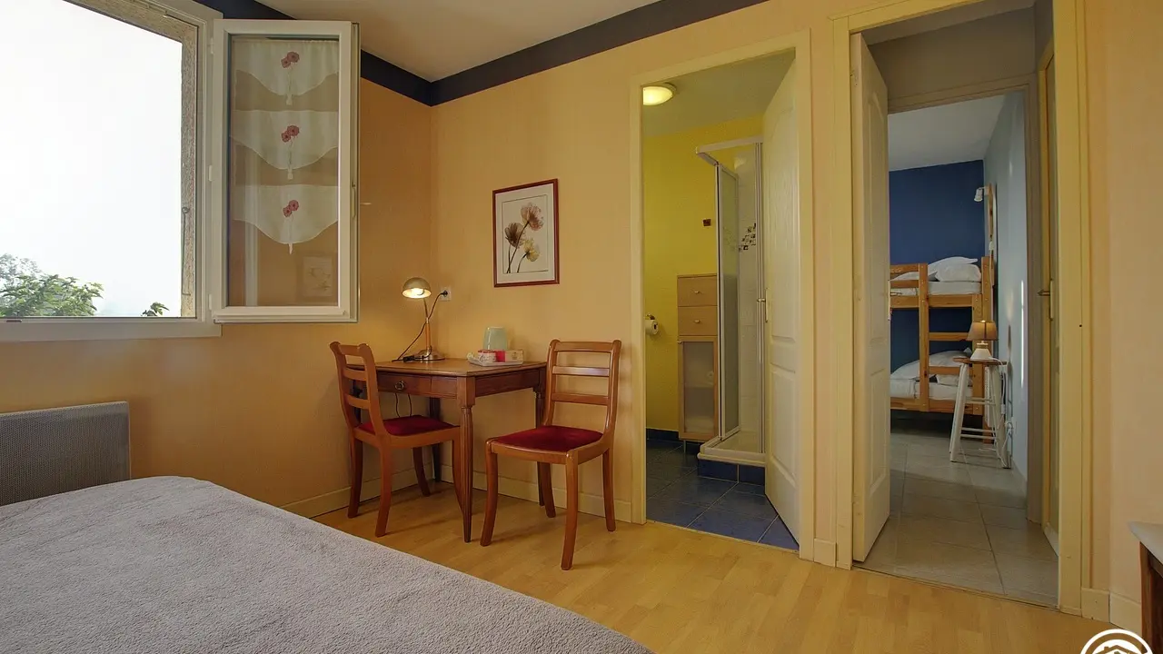 Chambre Aurore et accès Coin Nuit