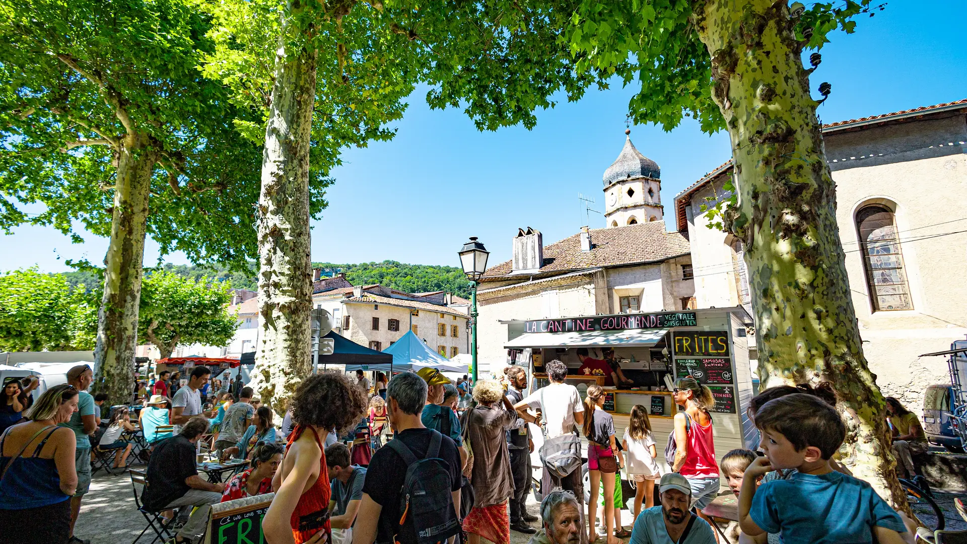 Le marché du Mas d'Azil