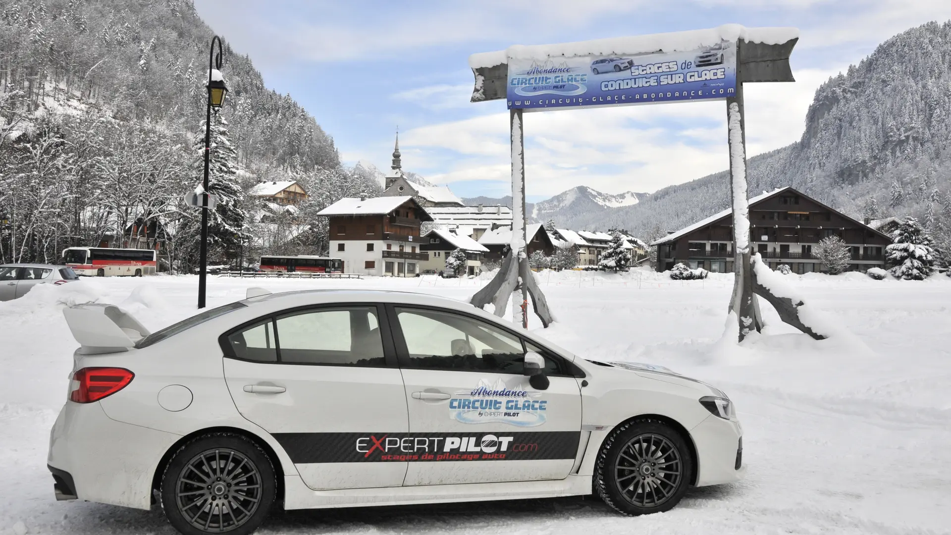 Conduite sur glace Portes du Soleil Abondance