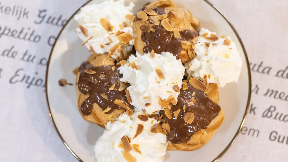 Le profiteroles de l'auberge