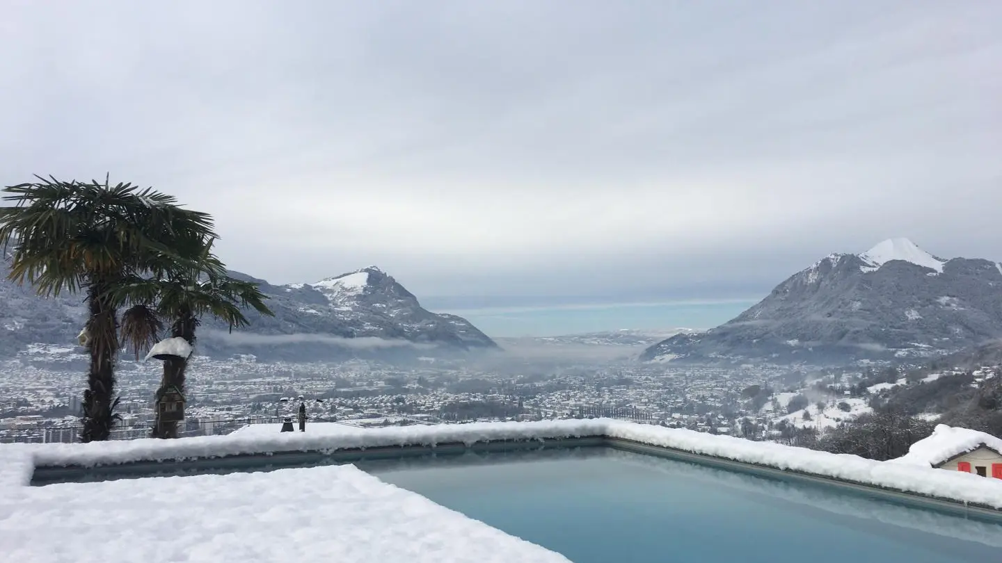 Première neige début décembre 2020