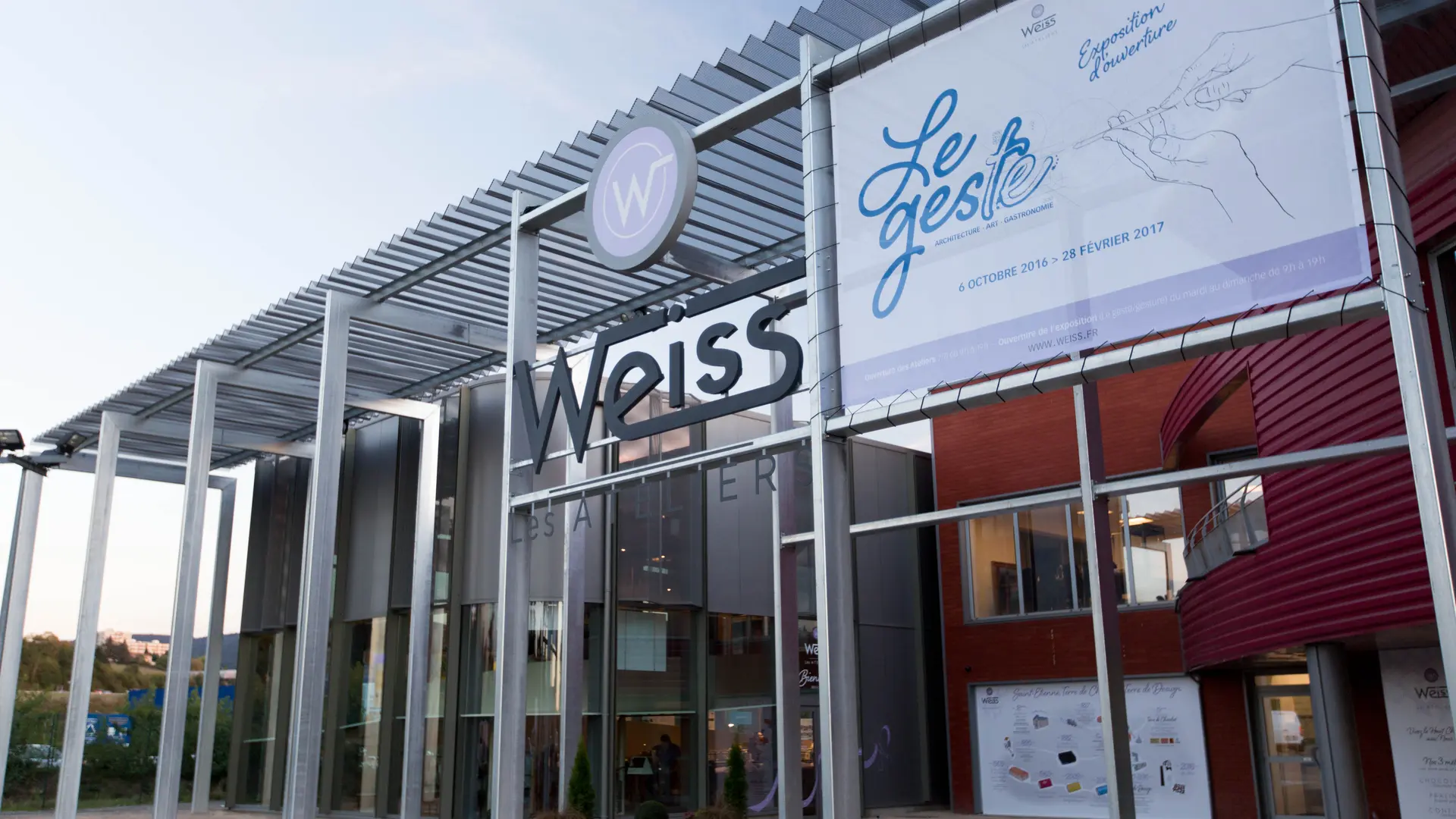 Vue extérieure Ateliers Weiss