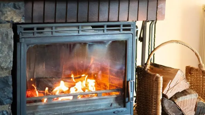 Cheminée - Gîte Les Grillons-Belvédère - Gîtes de France des Alpes-Maritimes