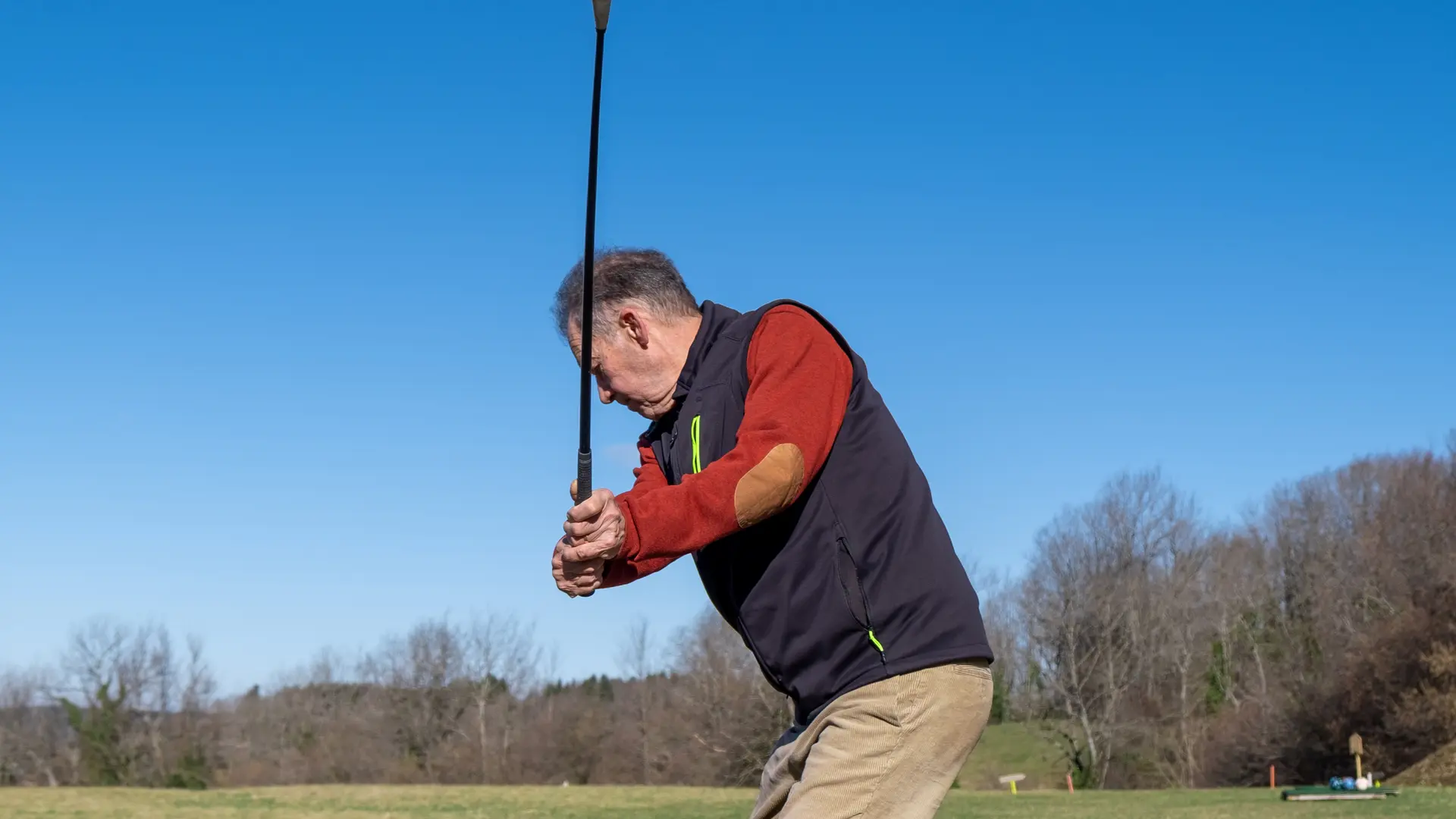 un beau swing fouetté sans forcer