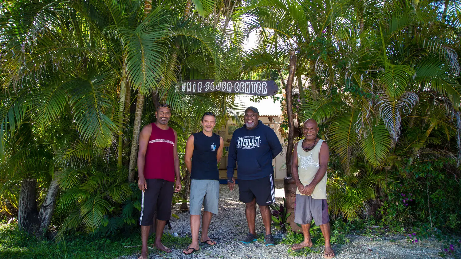 The Kunie Scuba Center team