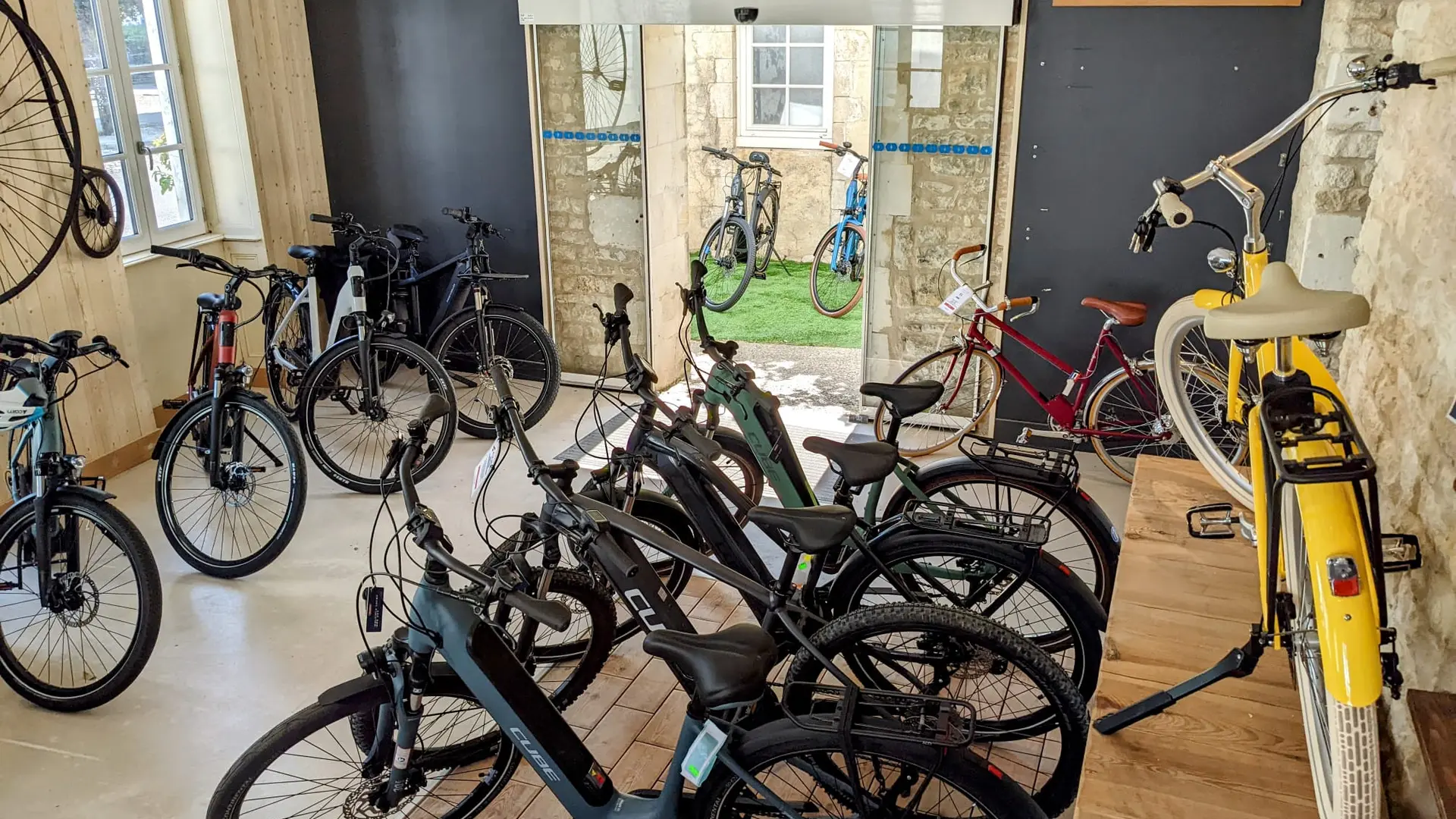 Showroom vélo électrique Île de Ré