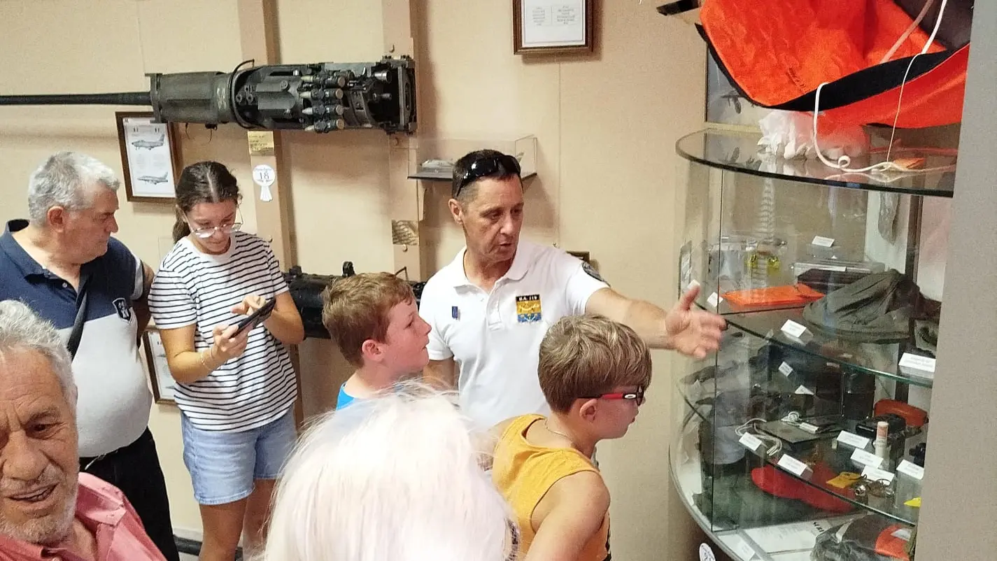 Musée de la B.A 115 : Espace Muséal Caritat_Orange