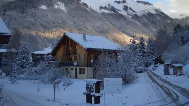 chalet hiver