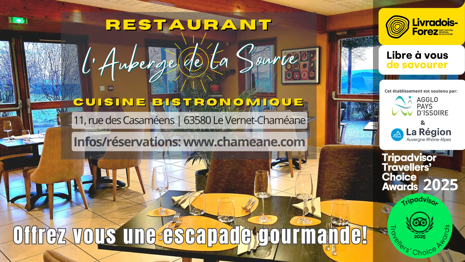 Tripadvisor Travellers'Choice Awards 2025