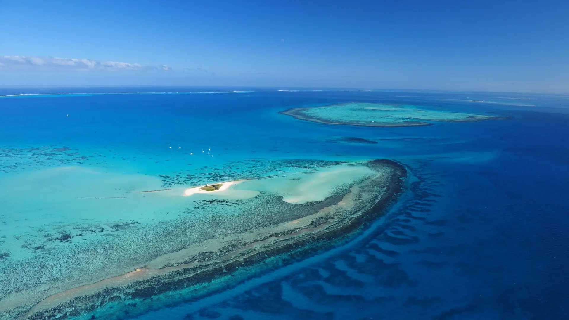 Goéland islet on the Noumea lagoon