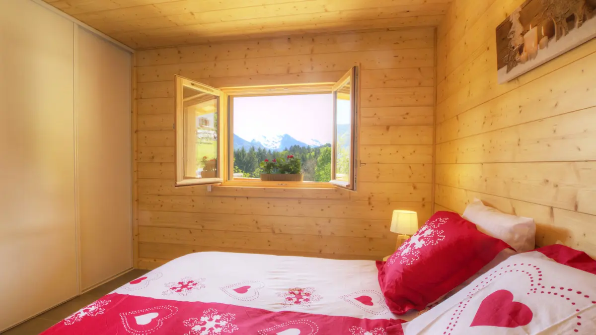 la chambre coté terrasse