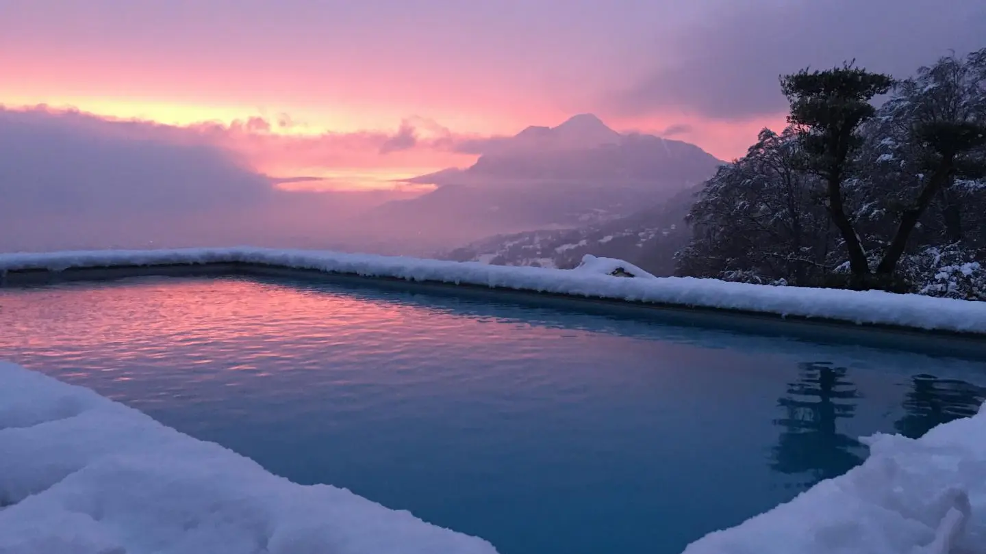 Première neige début décembre 2020