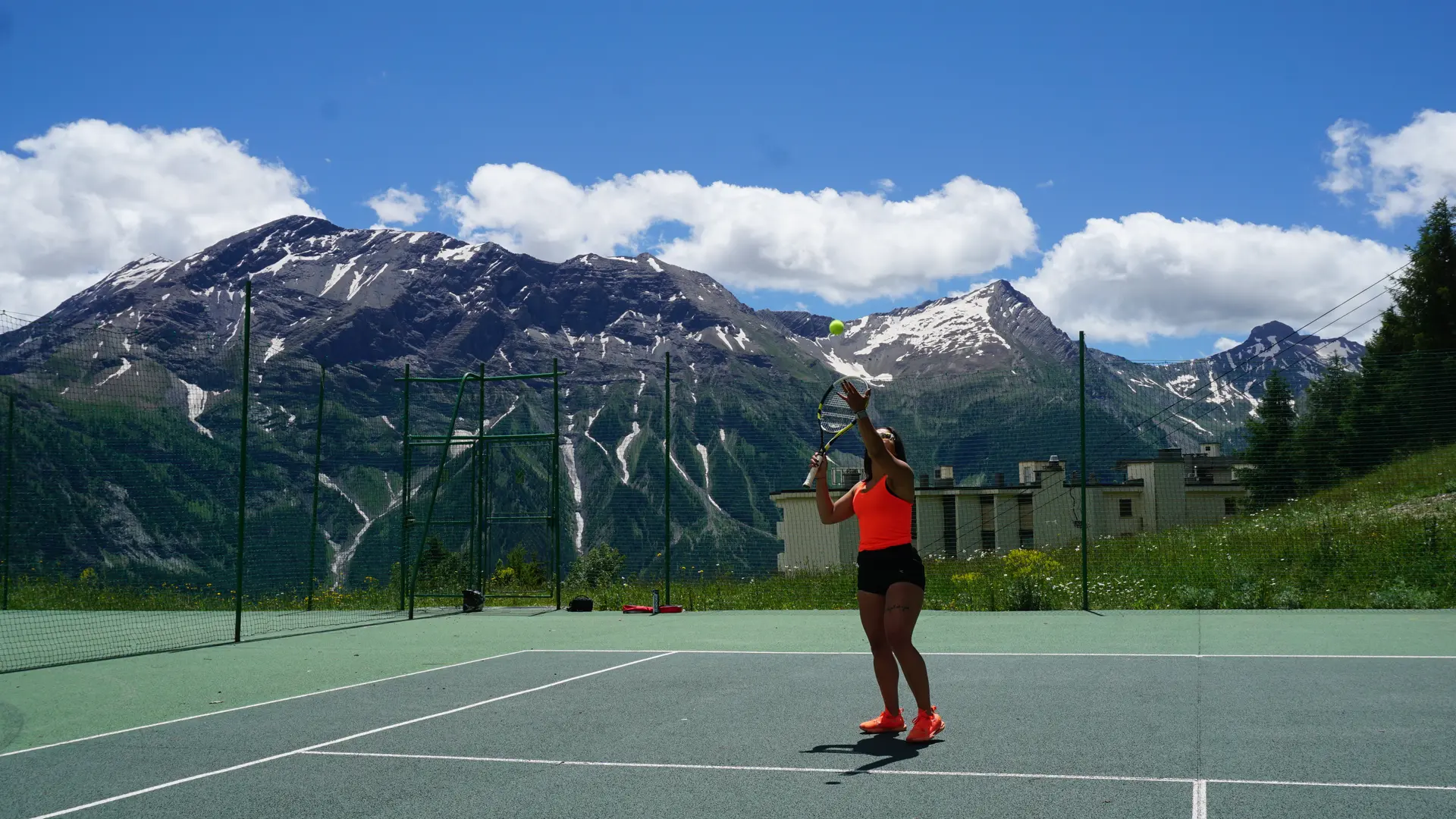 Courts de tennis Orcières