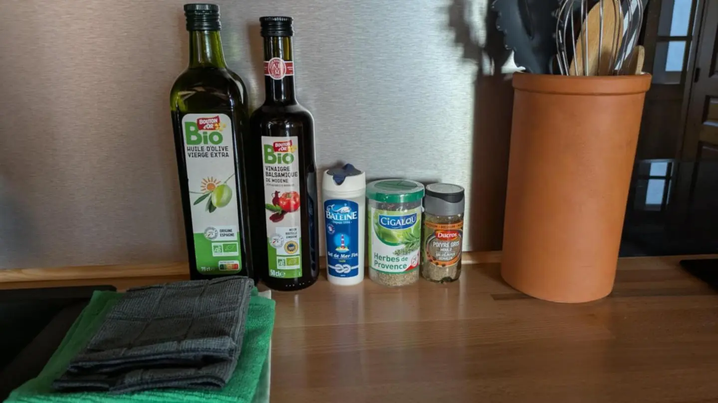 Kit assaisonnement + accessoires