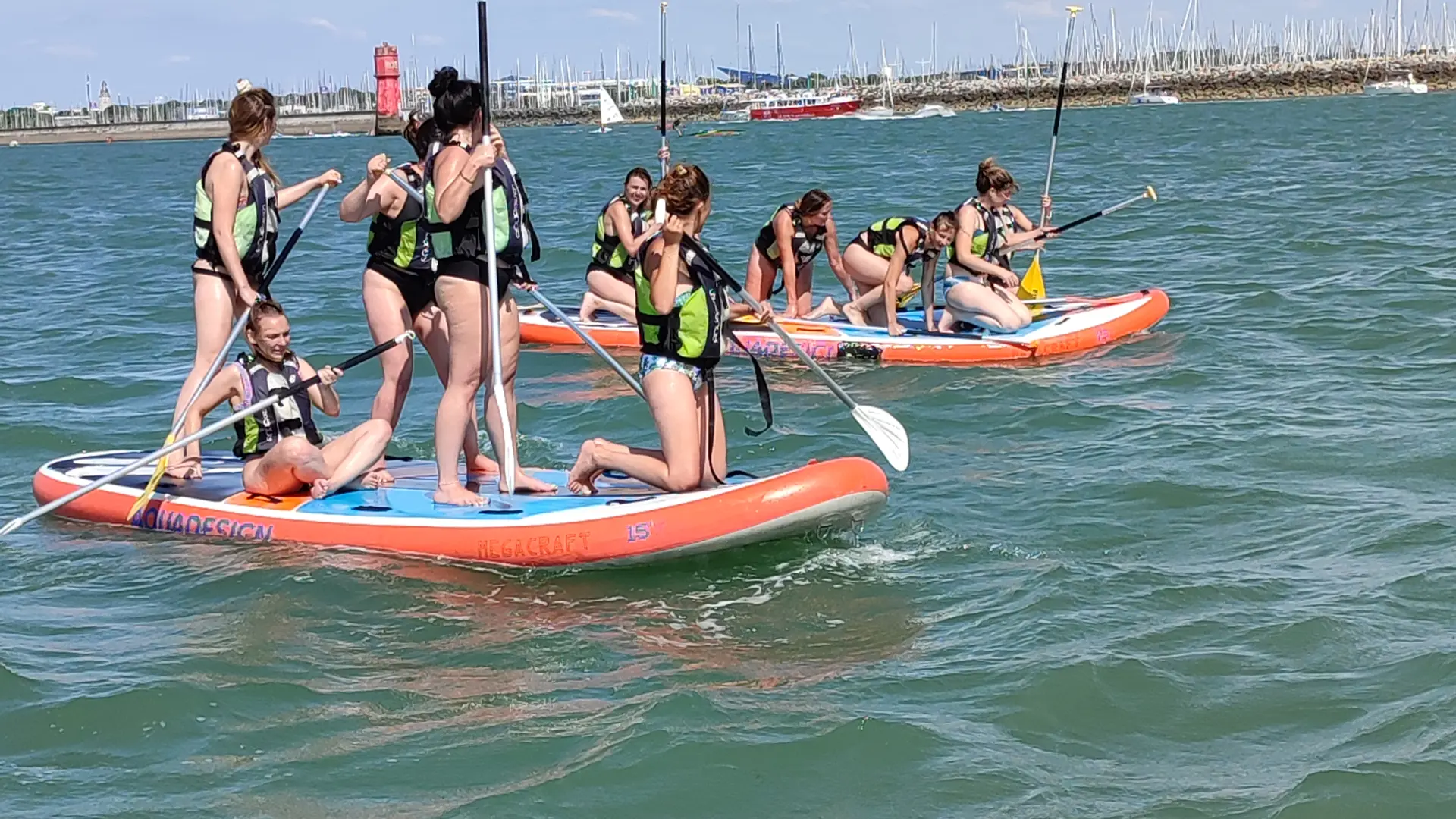 Salida en paddle gigante