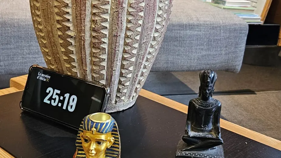 Escape coffre sur le thème de l'Egypte antique