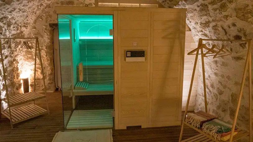 accessibilité du sauna en option