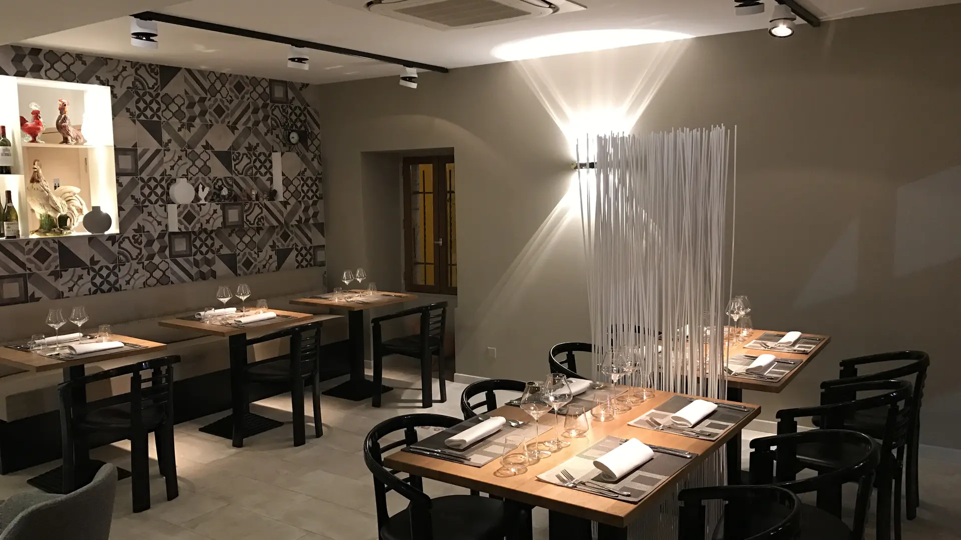 Intérieur du restaurant