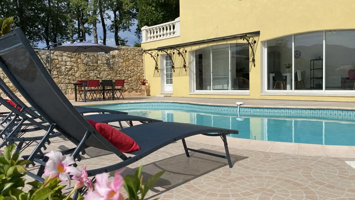 Villa Reflets du Sud - La Gaude - Gîtes de France Alpes-Maritimes