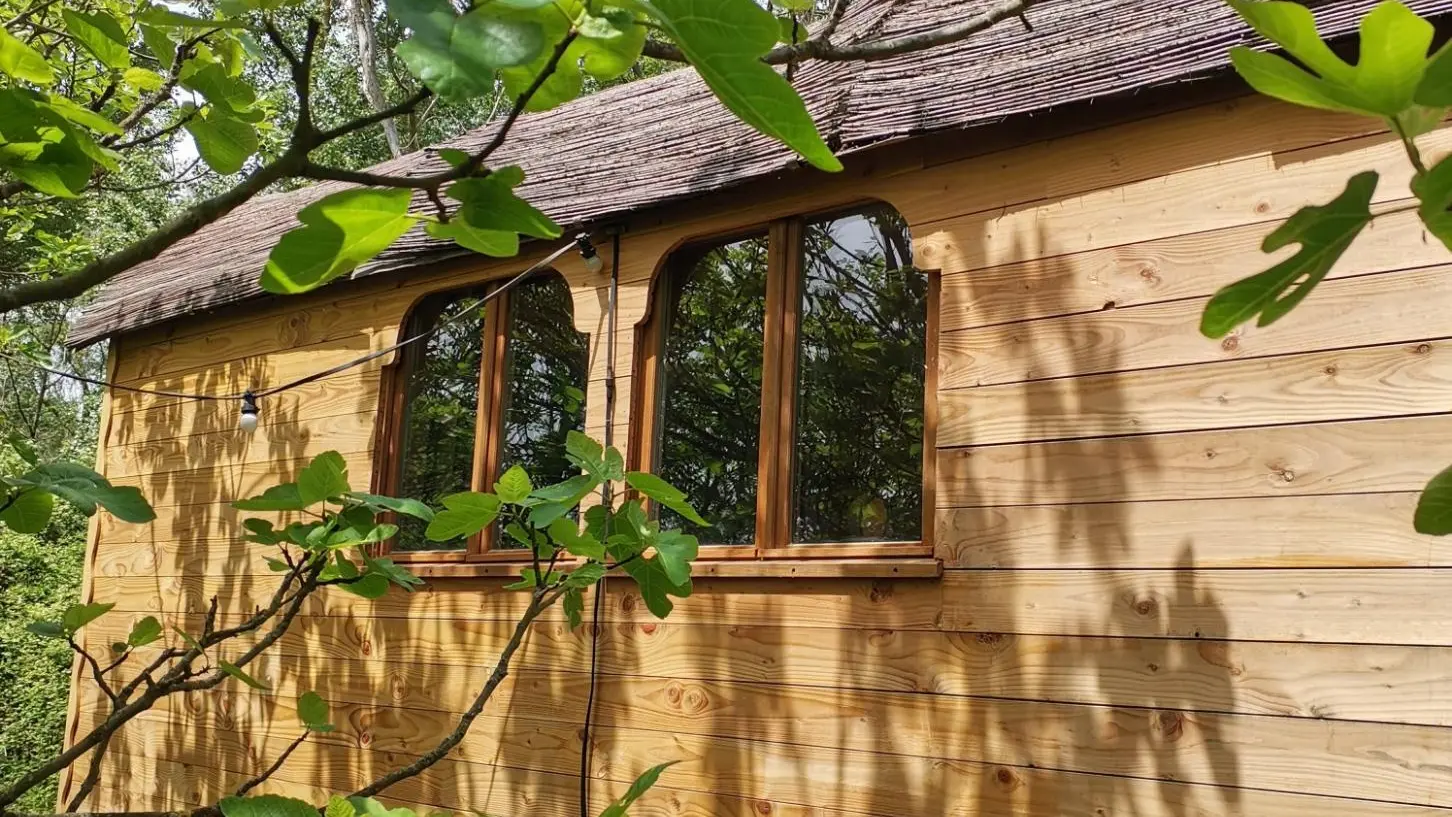 Magnifique roulotte face sud