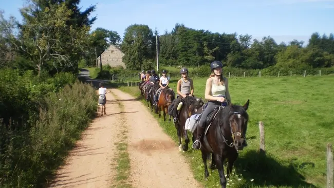 Randonnée équestre