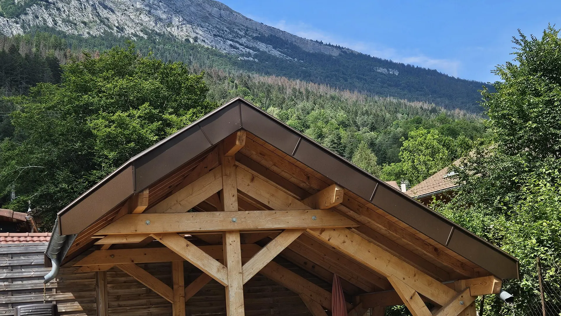 salon de jardin extérieur couvert